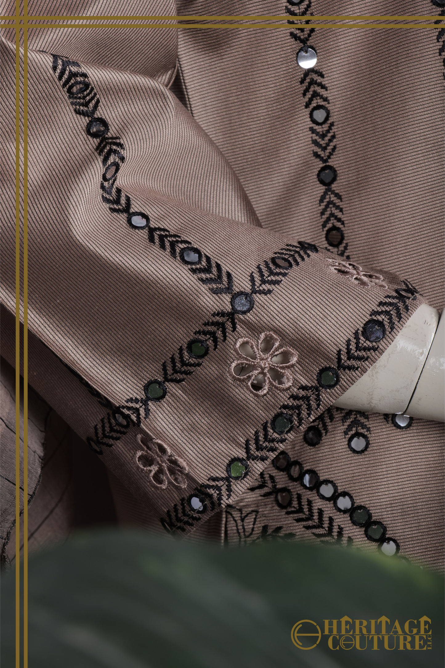 HC006 | Elegant Comfort: Khaadi Cotton 3-Piece Stitched Dress Set