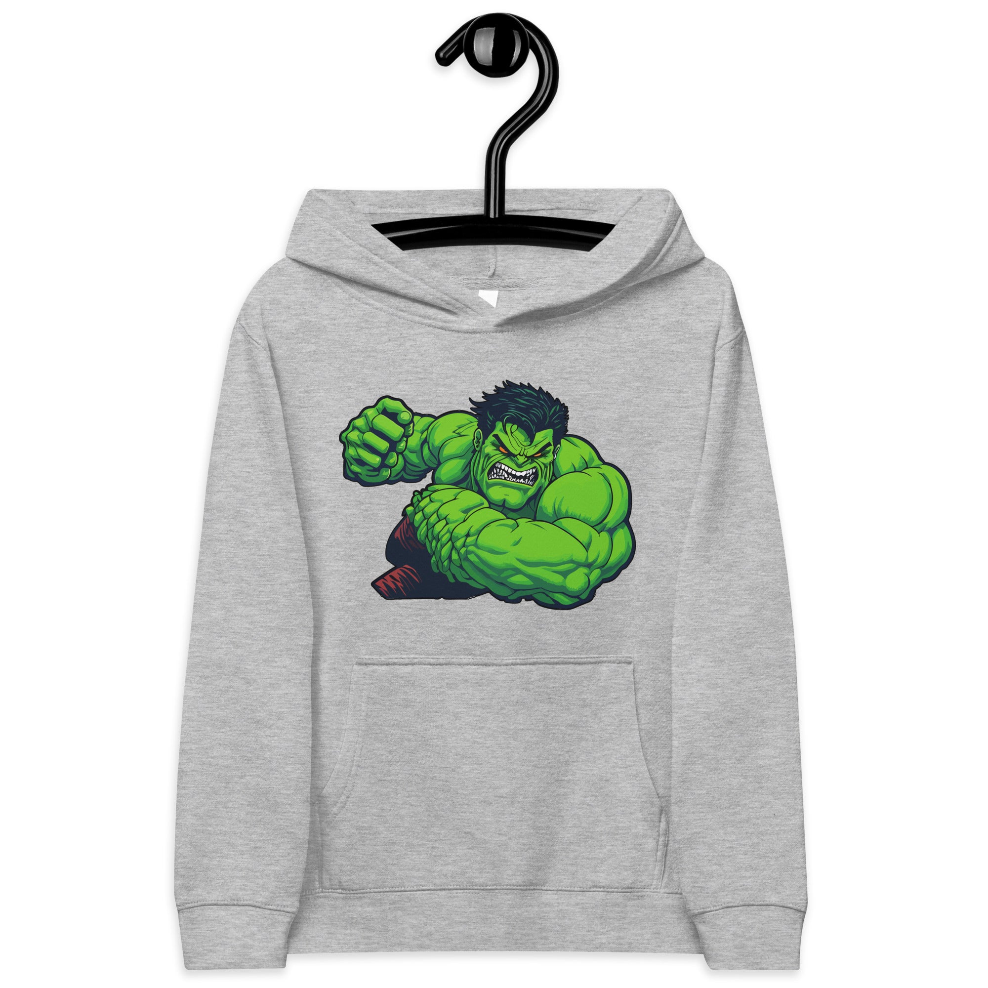 Kids fleece hoodie- HULK