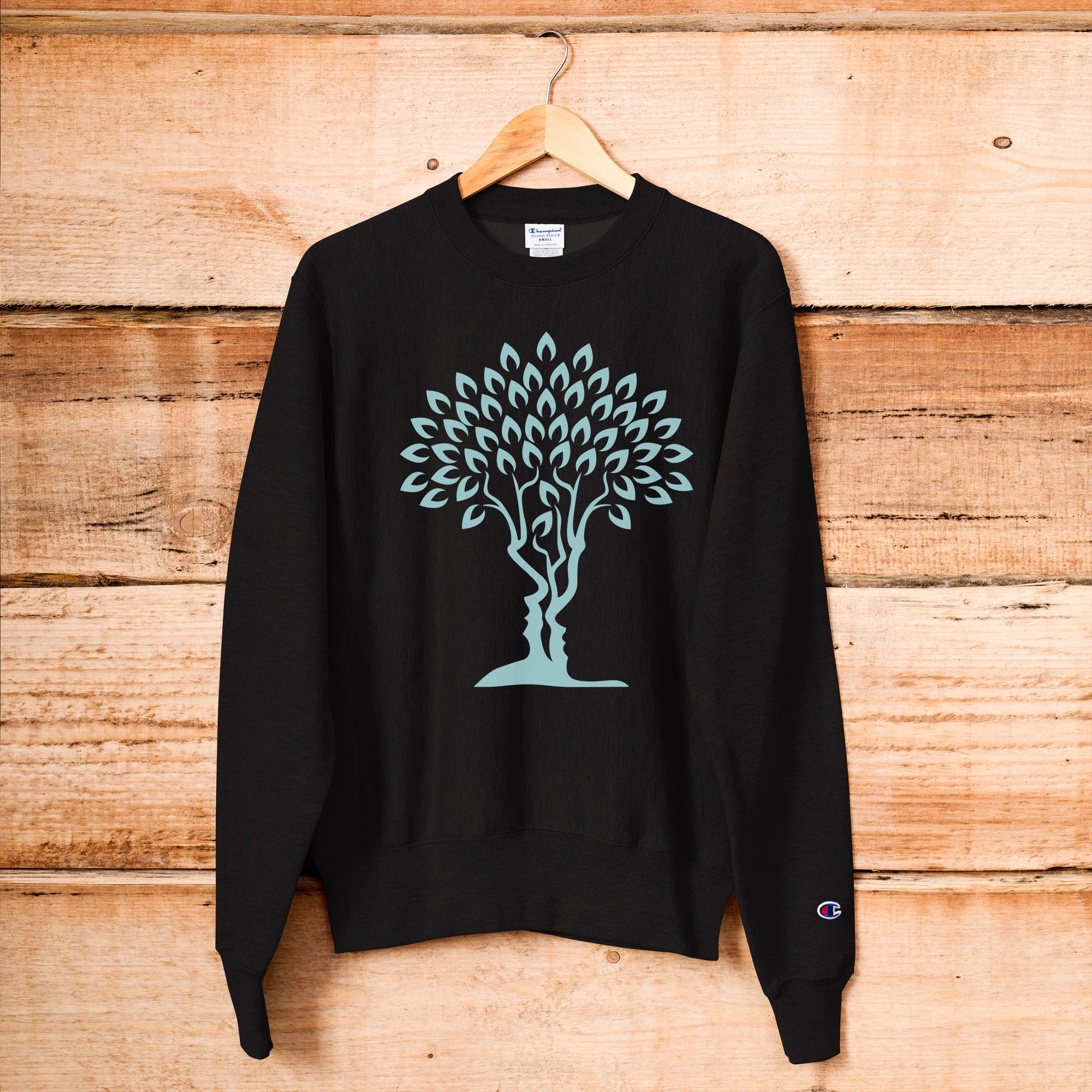 Champion Sweatshirt- Tree print