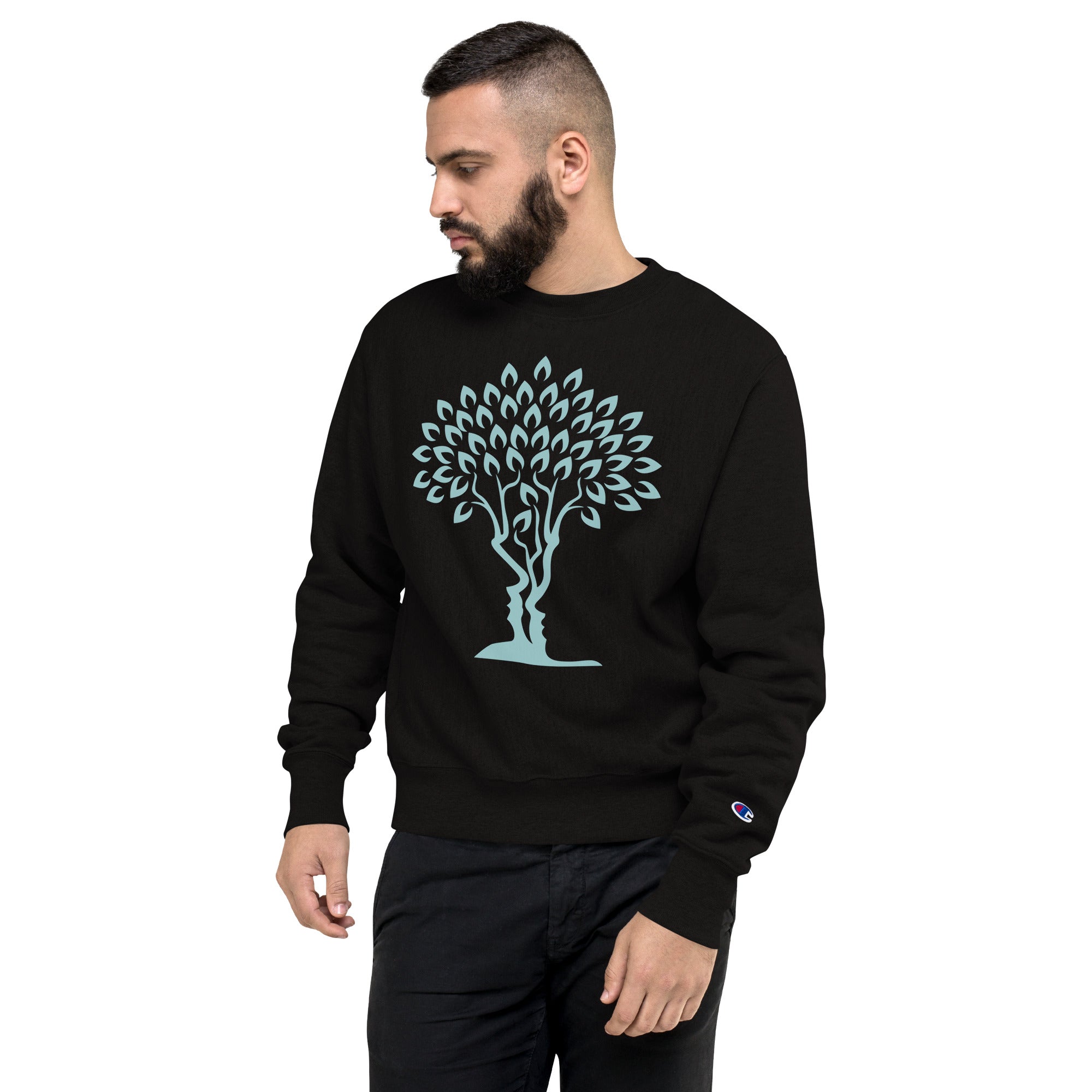 Champion Sweatshirt- Tree print