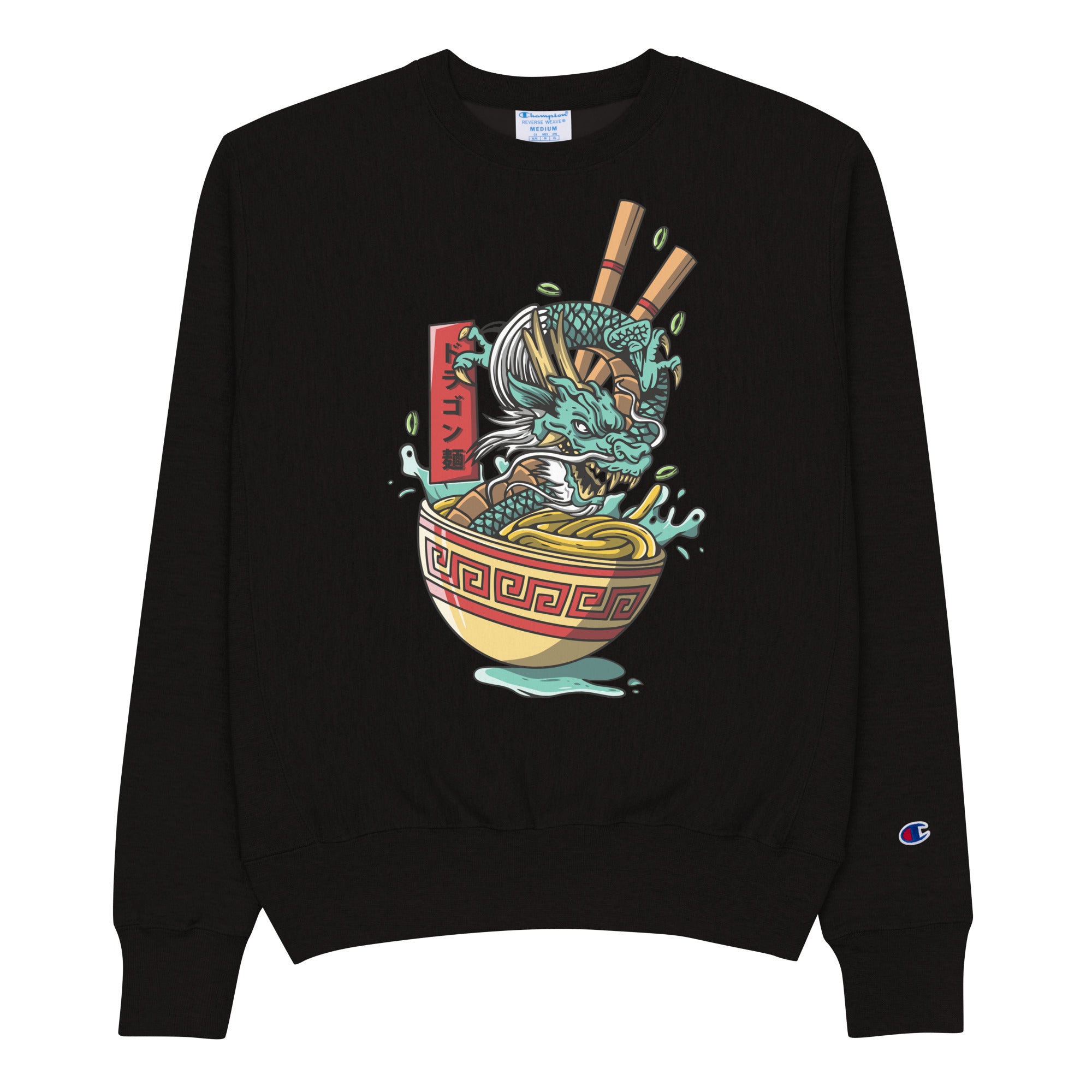 Champion Sweatshirt- Dragon Print