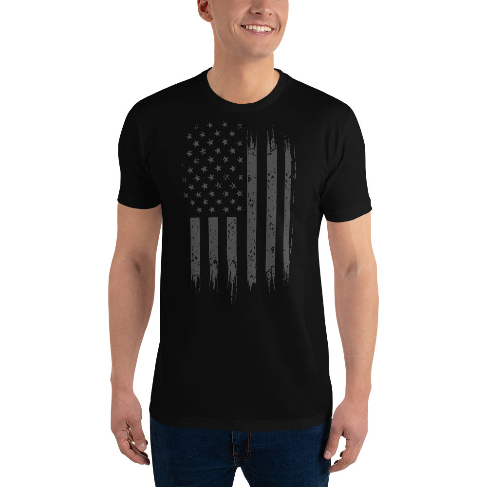 Short Sleeve T-shirt- Flag Of United States