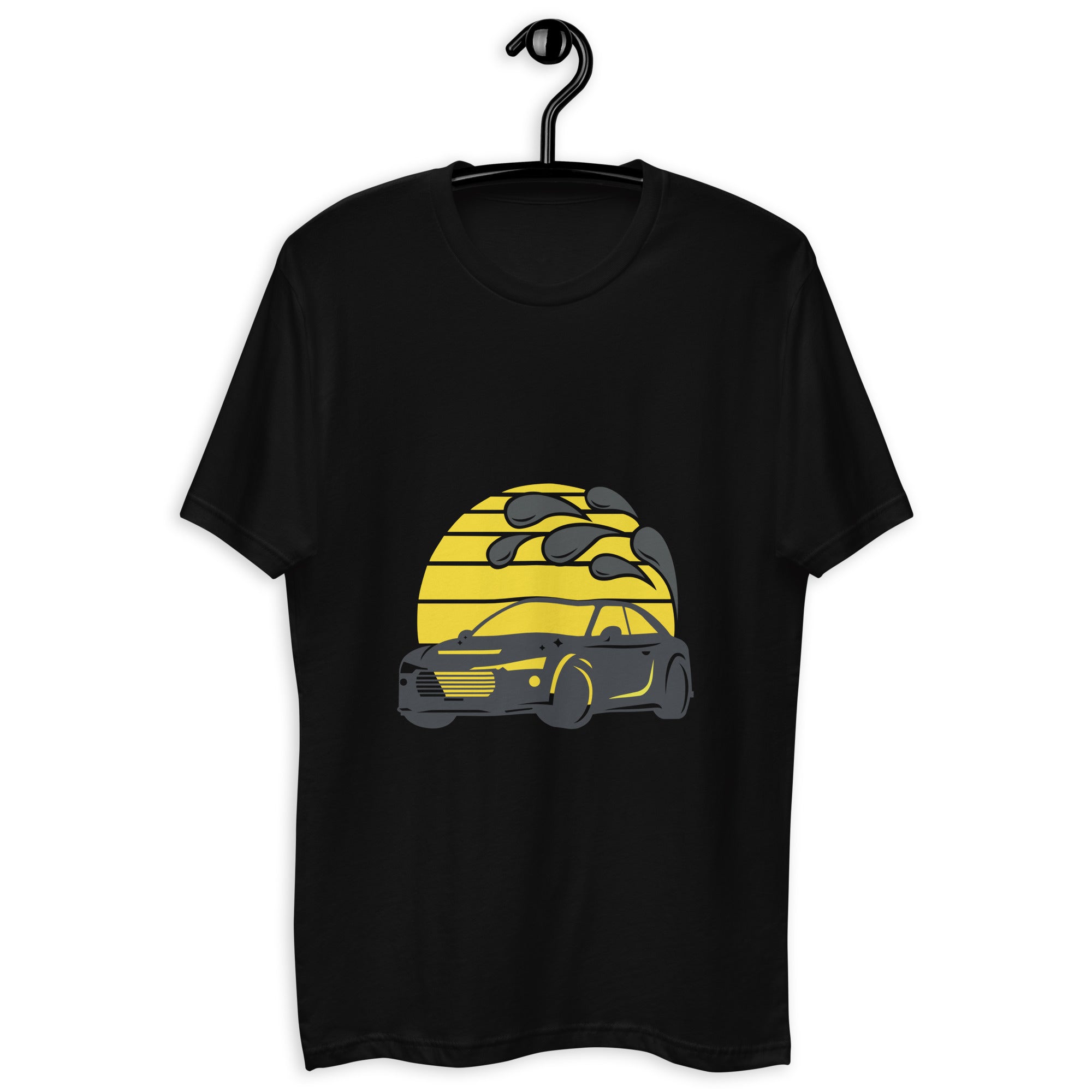 Short Sleeve T-shirt- Sports Car Print