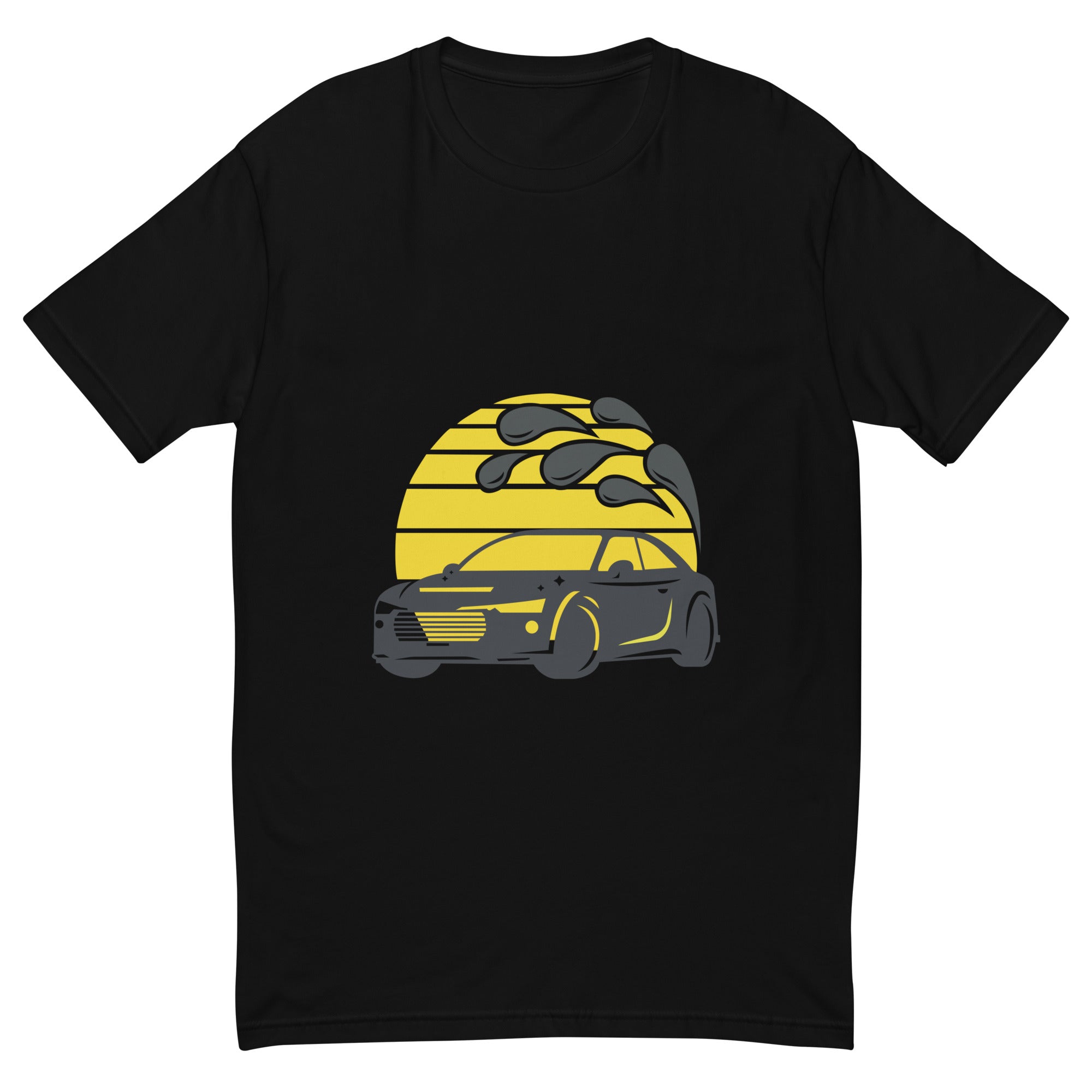 Short Sleeve T-shirt- Sports Car Print