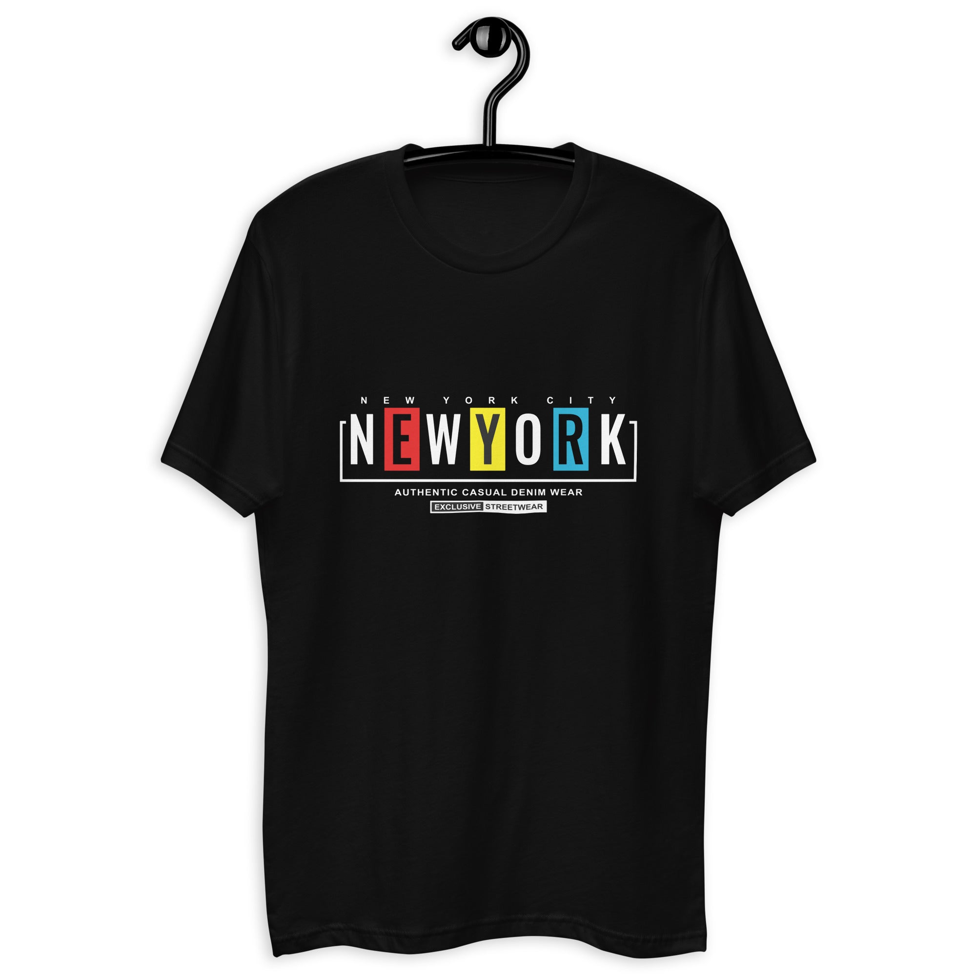 Short Sleeve T-shirt- New York title print