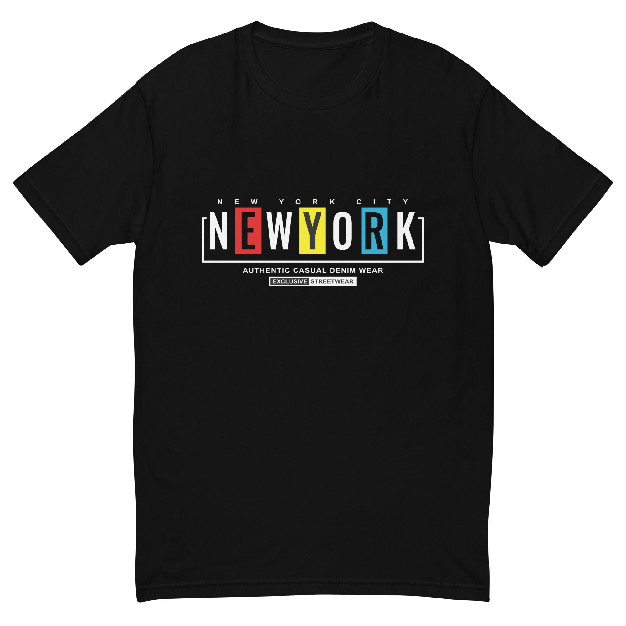 Short Sleeve T-shirt- New York title print