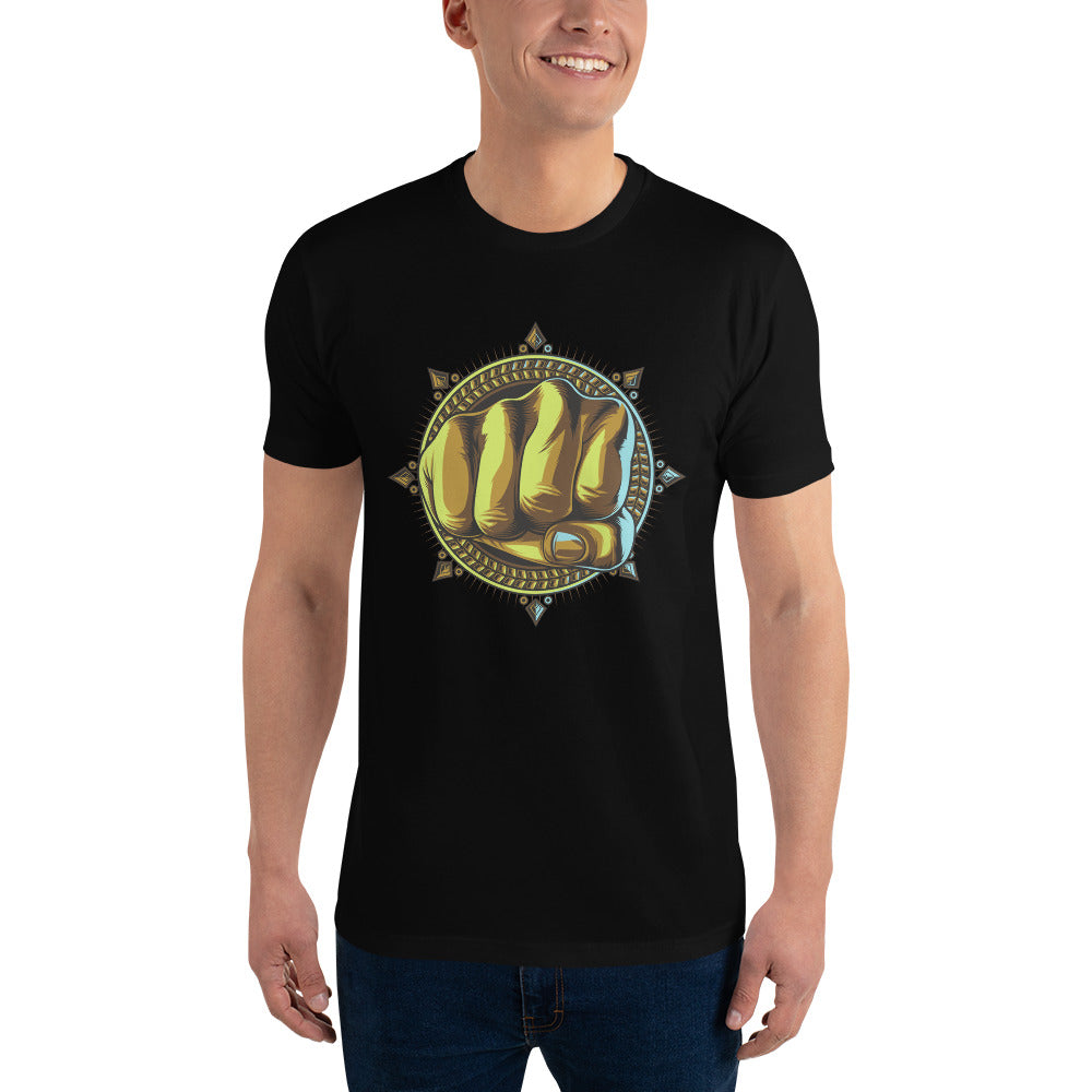 Short Sleeve T-shirt- Golden Punch