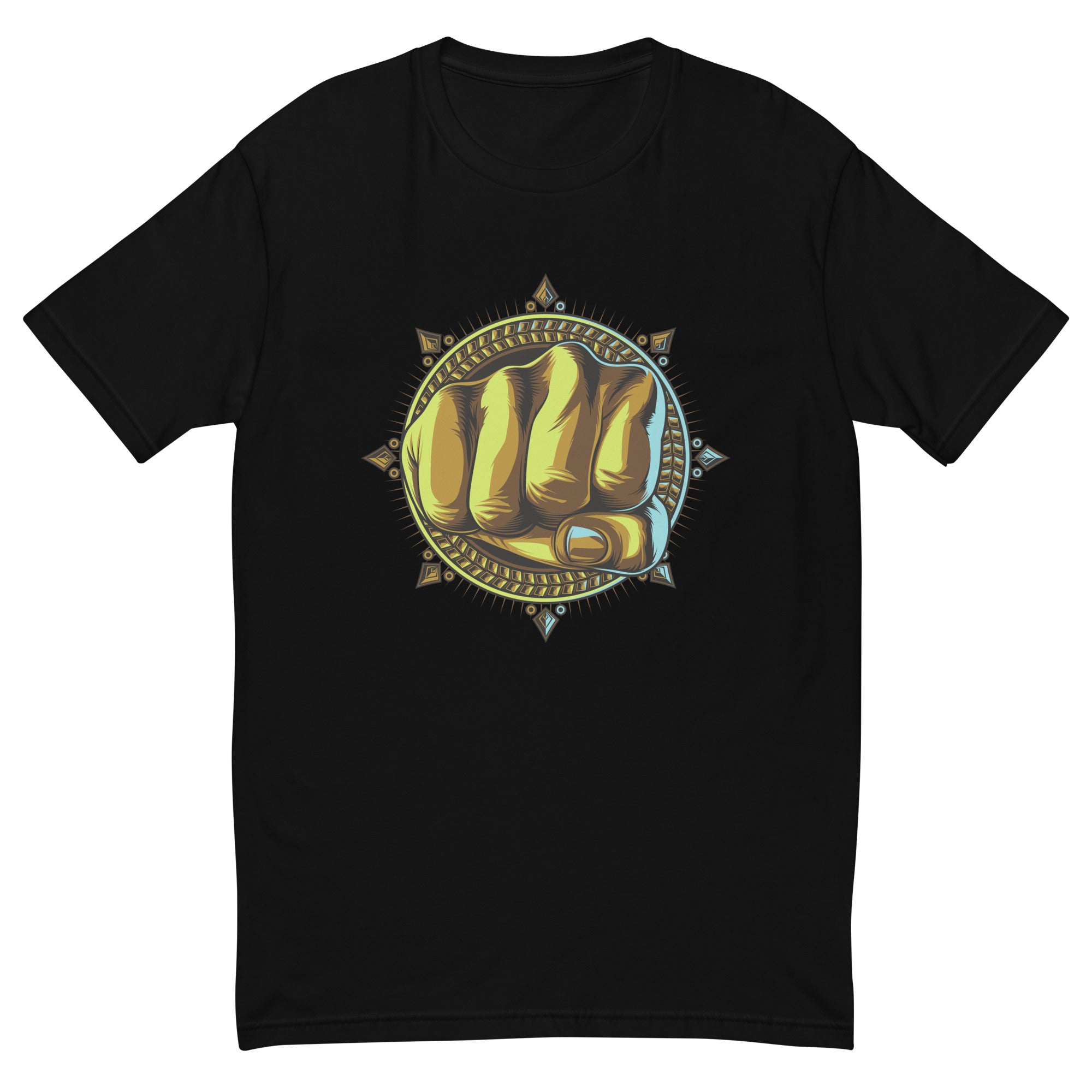 Short Sleeve T-shirt- Golden Punch