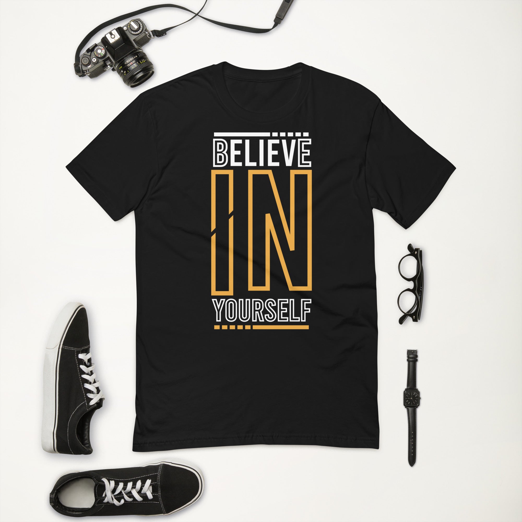 Short Sleeve T-shirt- Motivational Quote Print