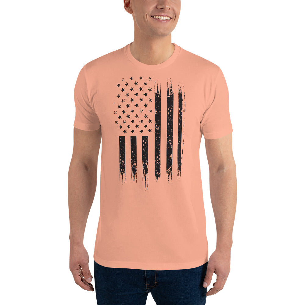 Short Sleeve T-shirt- Flag Of United States