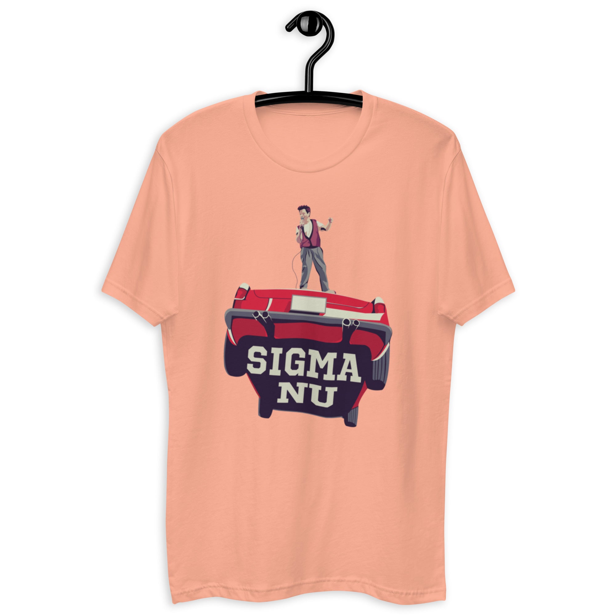 Short Sleeve T-shirt- Sigma Car Print