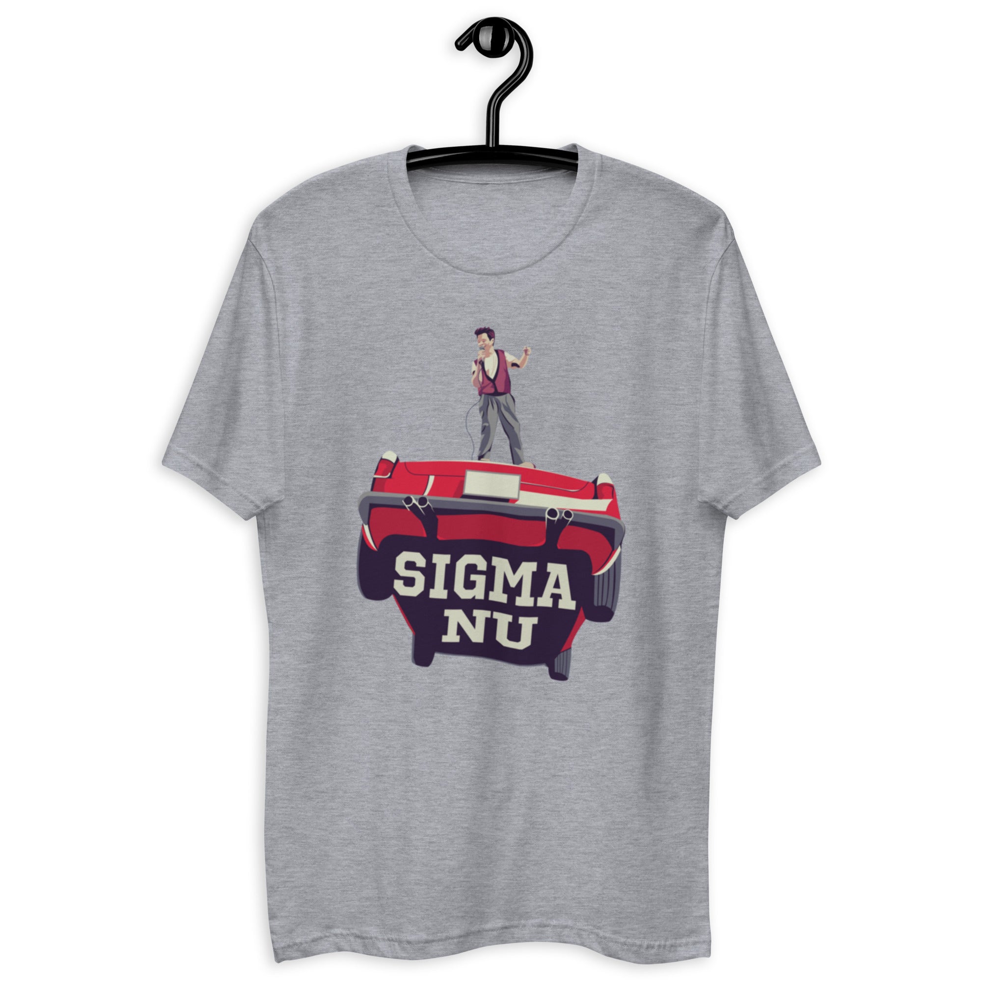 Short Sleeve T-shirt- Sigma Car Print