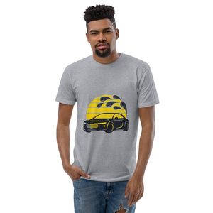 Short Sleeve T-shirt- Sports Car Print