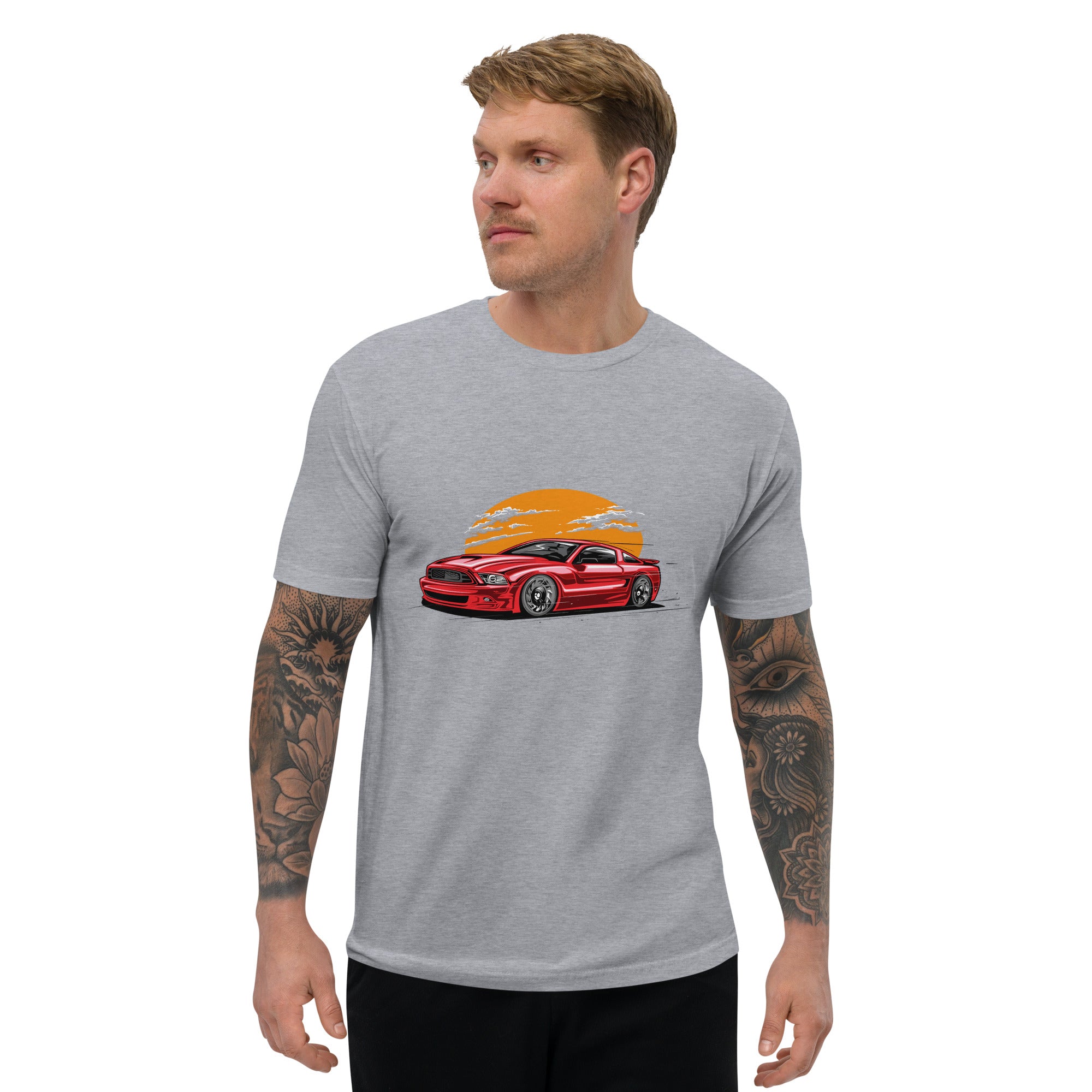 Short Sleeve T-shirt- Sport car