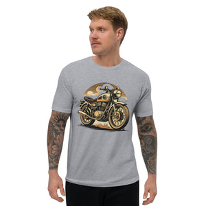 Short Sleeve T-shirt- Bike Print