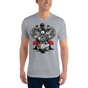 Short Sleeve T-shirt- Bike Print