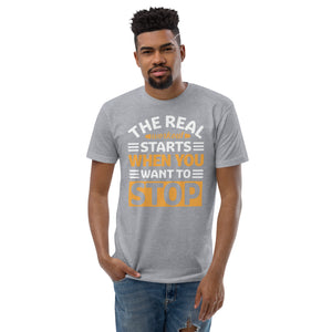 Short Sleeve T-shirt- Motivational Quote Print