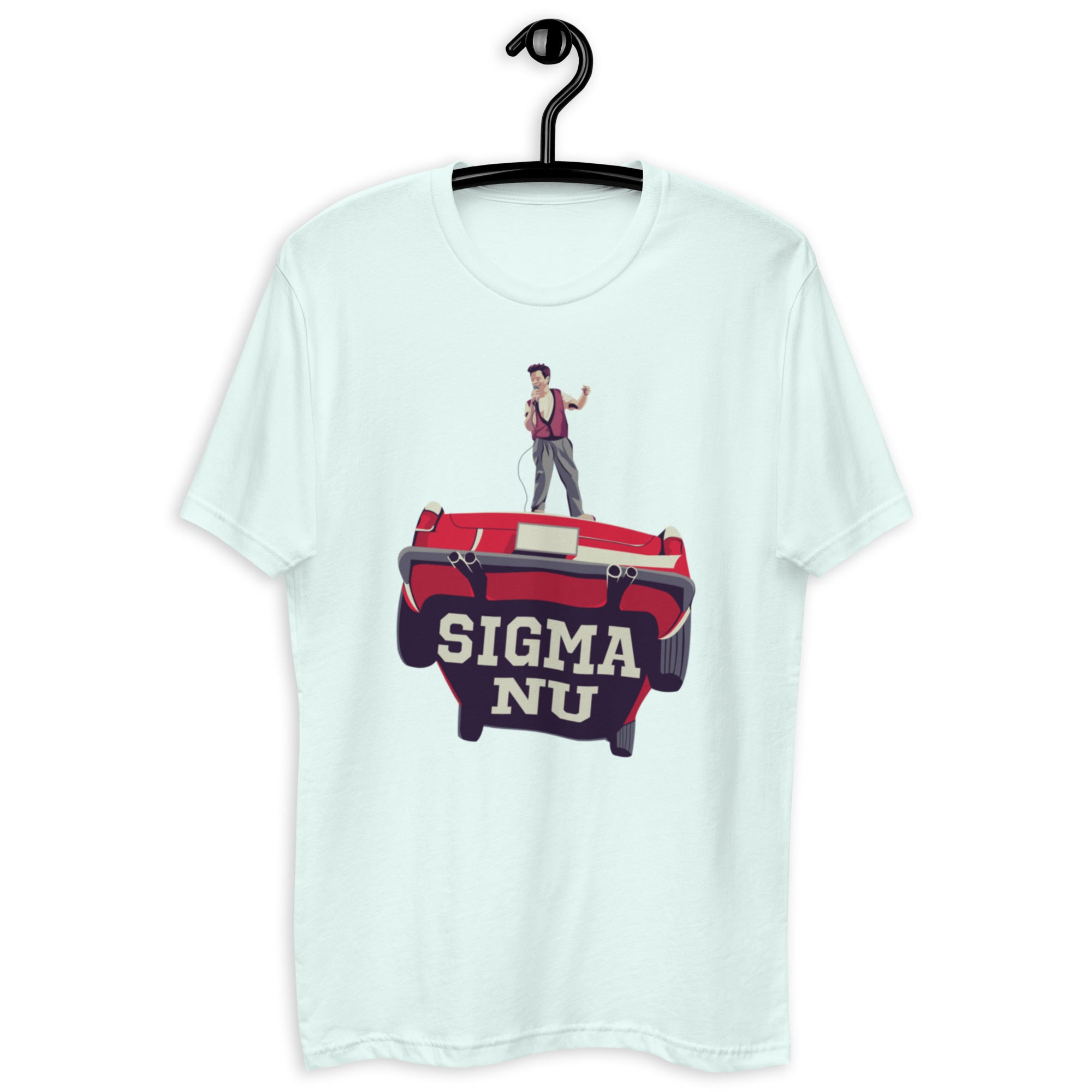 Short Sleeve T-shirt- Sigma Car Print