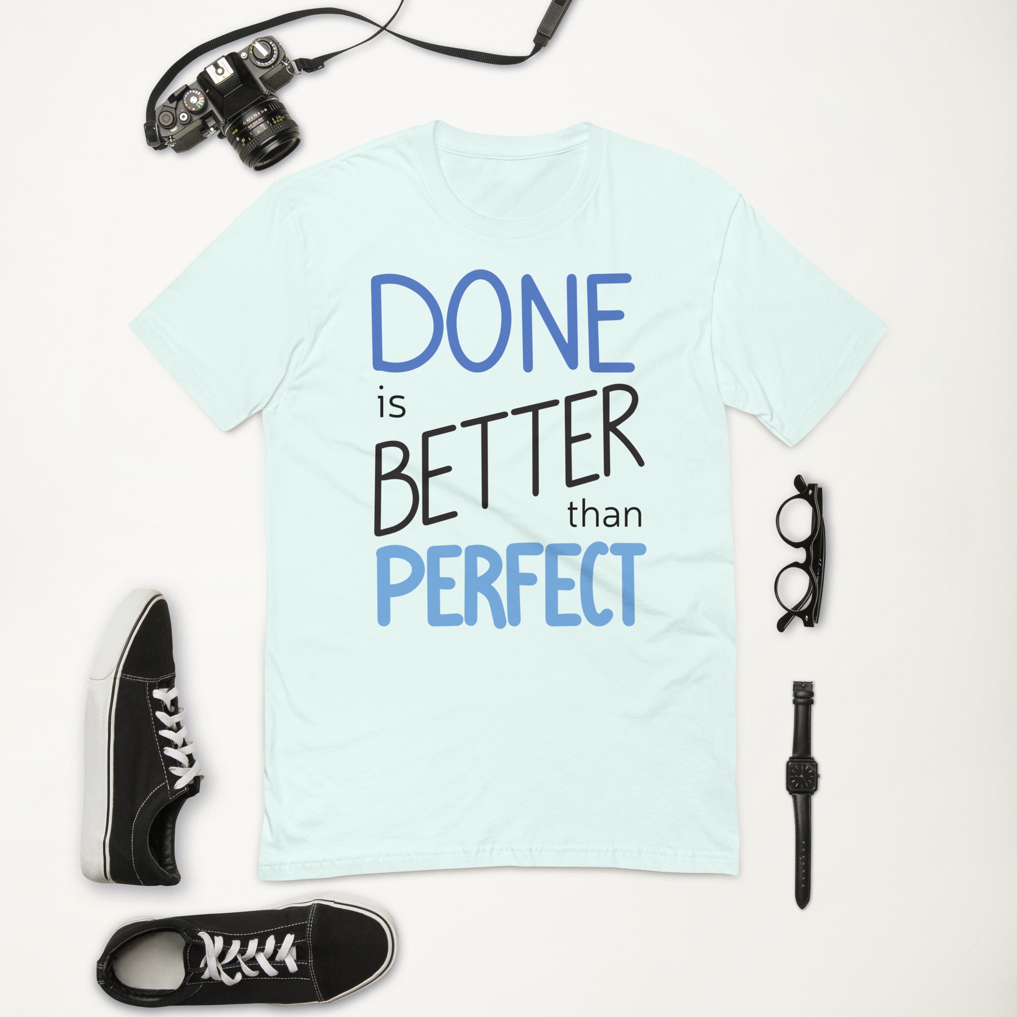 Short Sleeve T-shirt- Motivational Quote Print