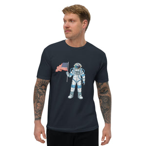 Short Sleeve T-shirt- Astronaut Print