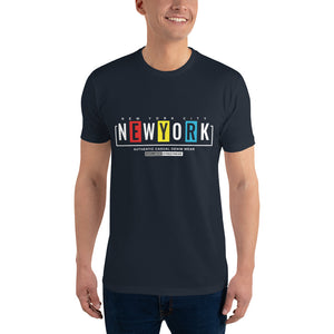 Short Sleeve T-shirt- New York title print