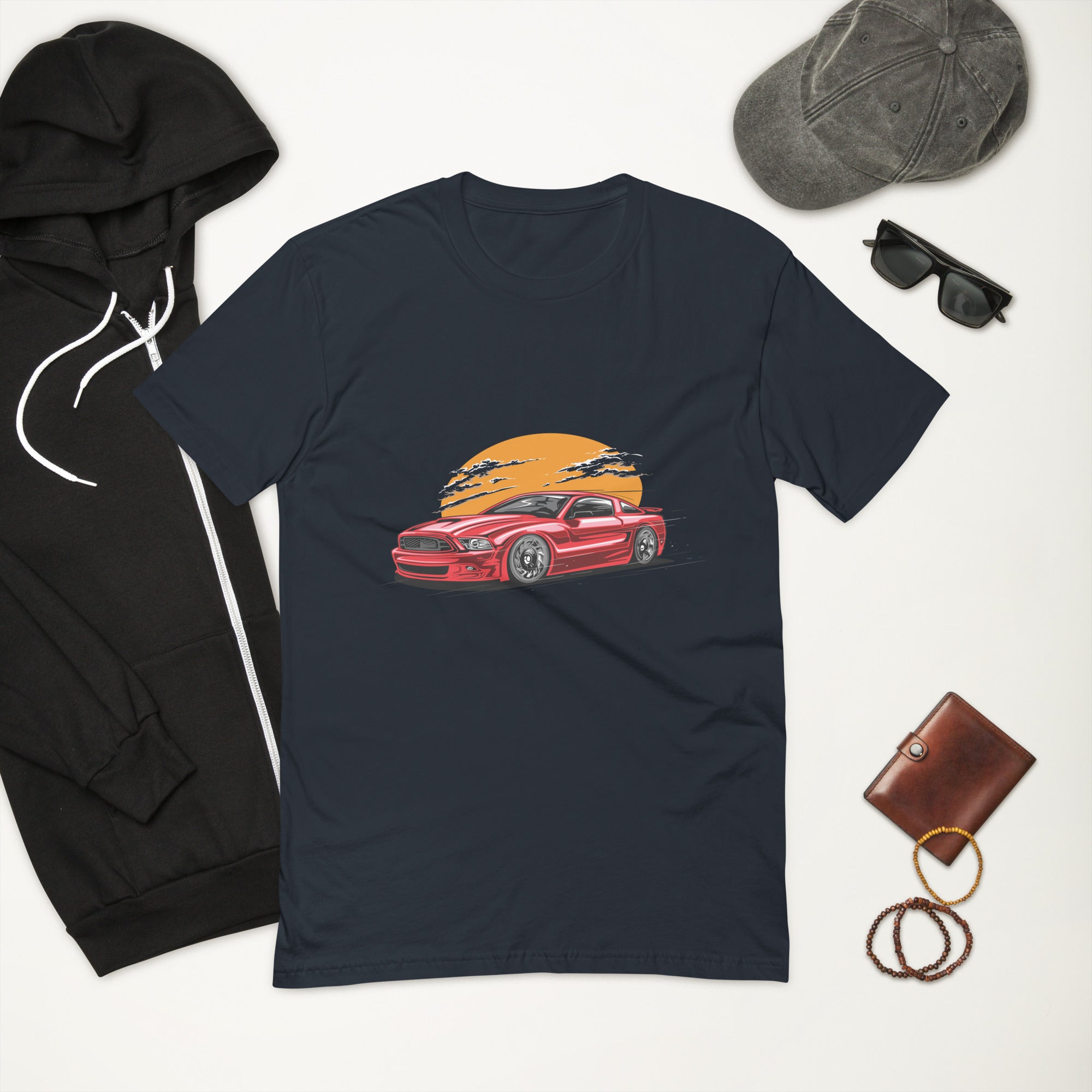 Short Sleeve T-shirt- Sport car