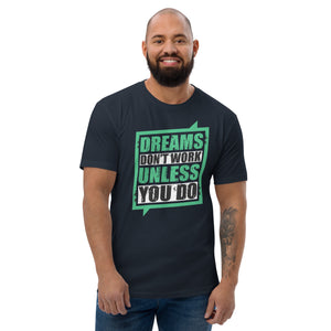 Short Sleeve T-shirt- Motivational Qoute  print