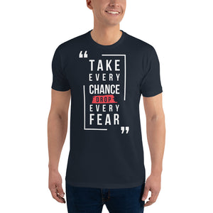 Short Sleeve T-shirt=Motivational Quote Print