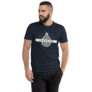 Short Sleeve T-shirt-  Champion Football logo Print