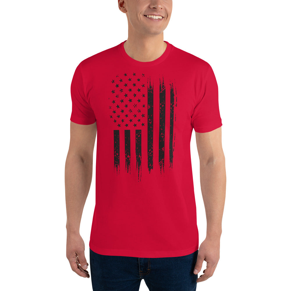 Short Sleeve T-shirt- Flag Of United States