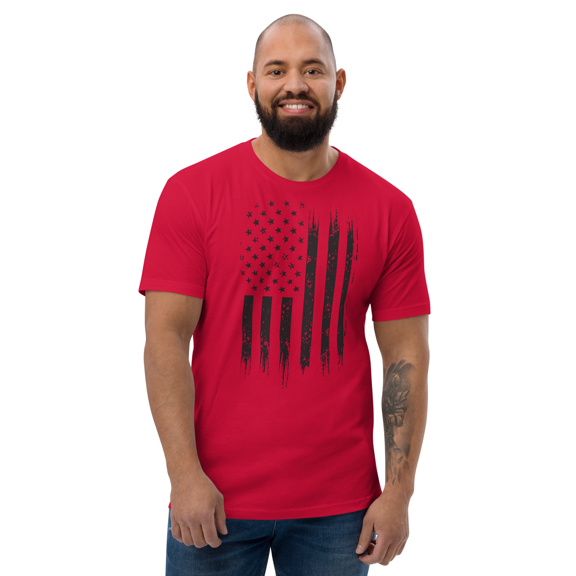 Short Sleeve T-shirt- Flag Of United States