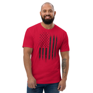 Short Sleeve T-shirt- Flag Of United States