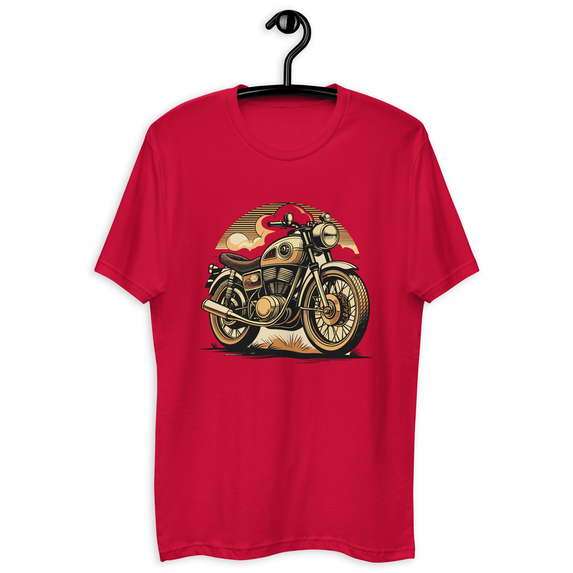 Short Sleeve T-shirt- Bike Print