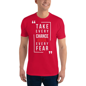 Short Sleeve T-shirt=Motivational Quote Print