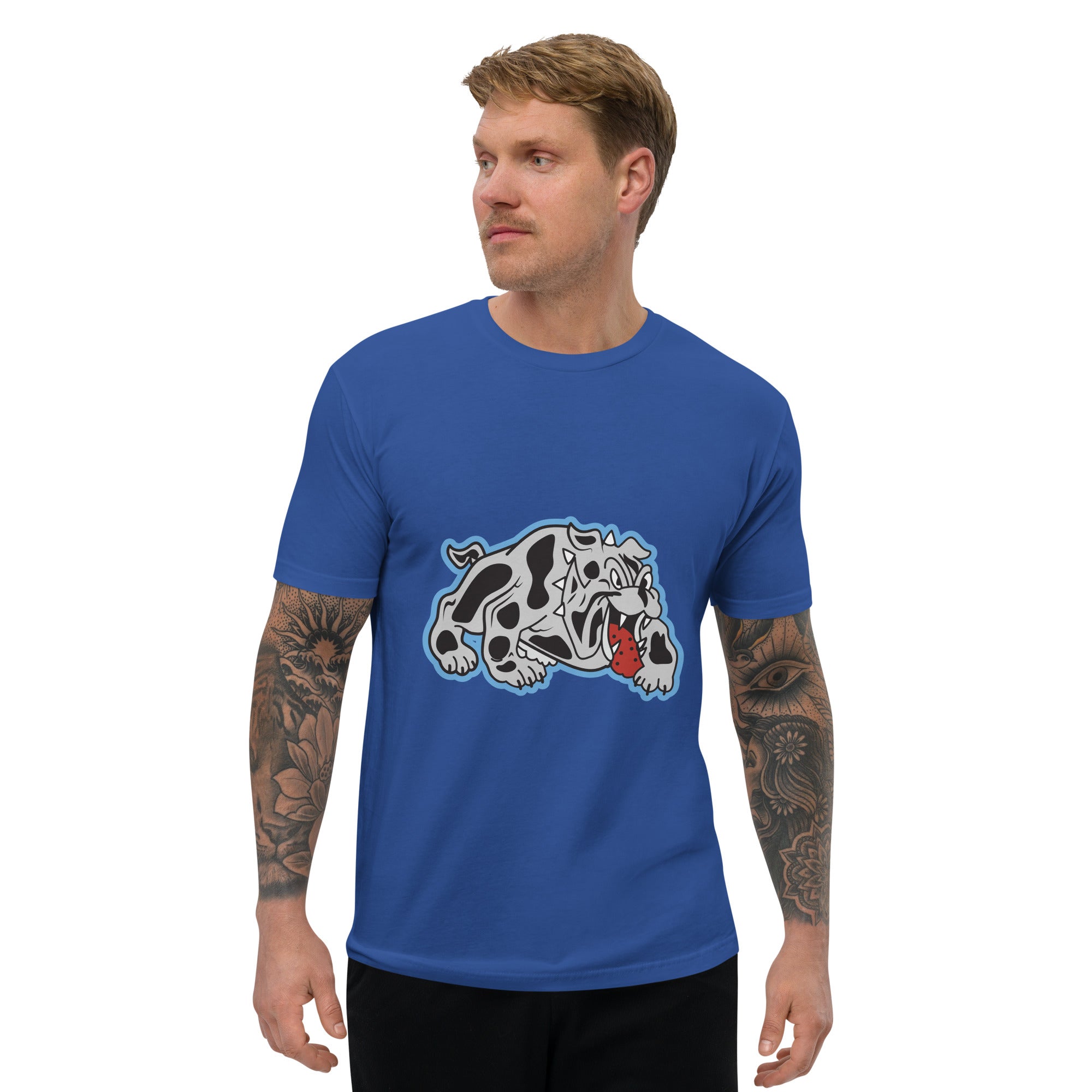 Short Sleeve T-shirt- Bulldog Print