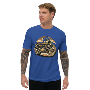 Short Sleeve T-shirt- Bike Print