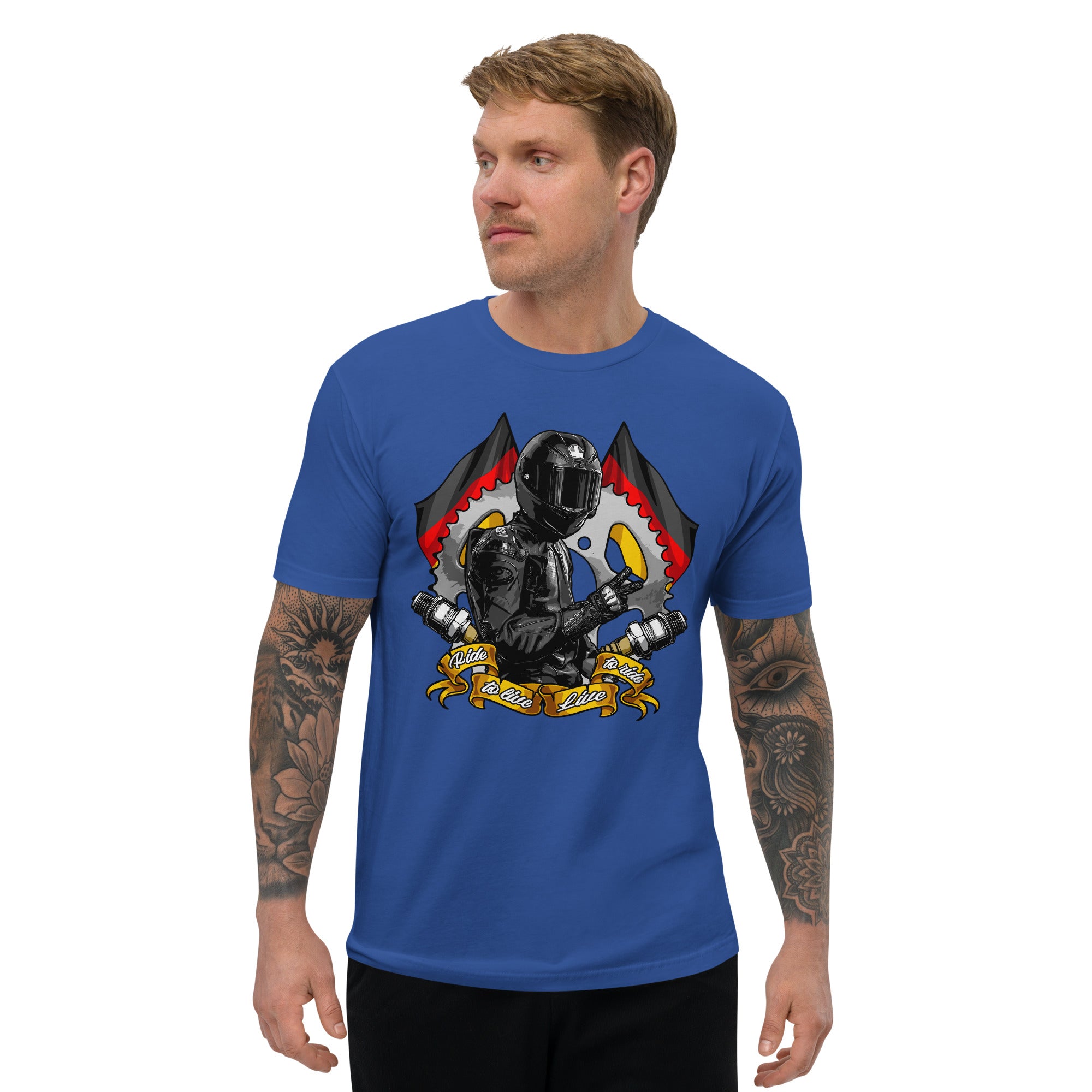 Short Sleeve T-shirt- Gorgeous Rider print