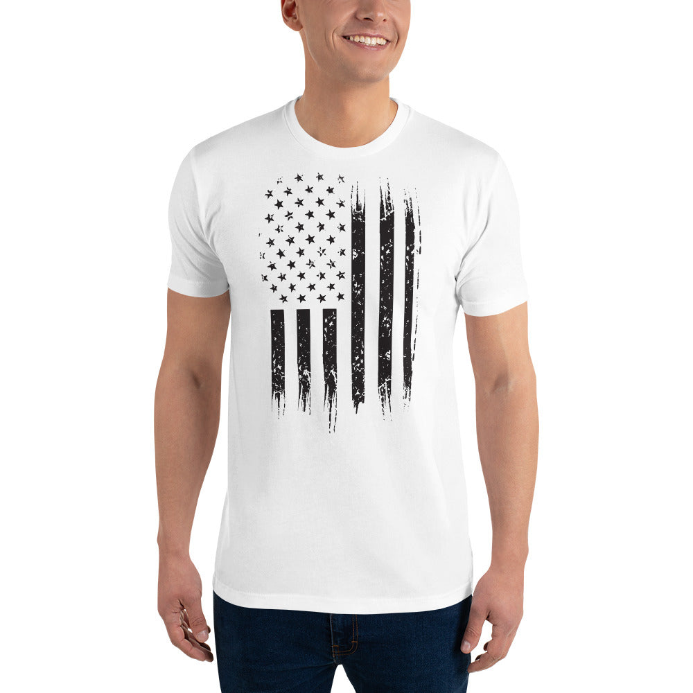 Short Sleeve T-shirt- Flag Of United States