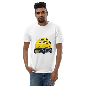 Short Sleeve T-shirt- Sports Car Print