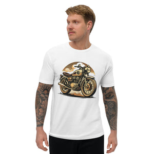 Short Sleeve T-shirt- Bike Print