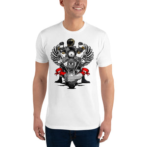 Short Sleeve T-shirt- Bike Print