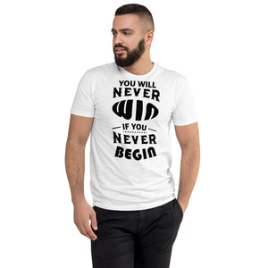 Short Sleeve T-shirt- Motivational Quote Print