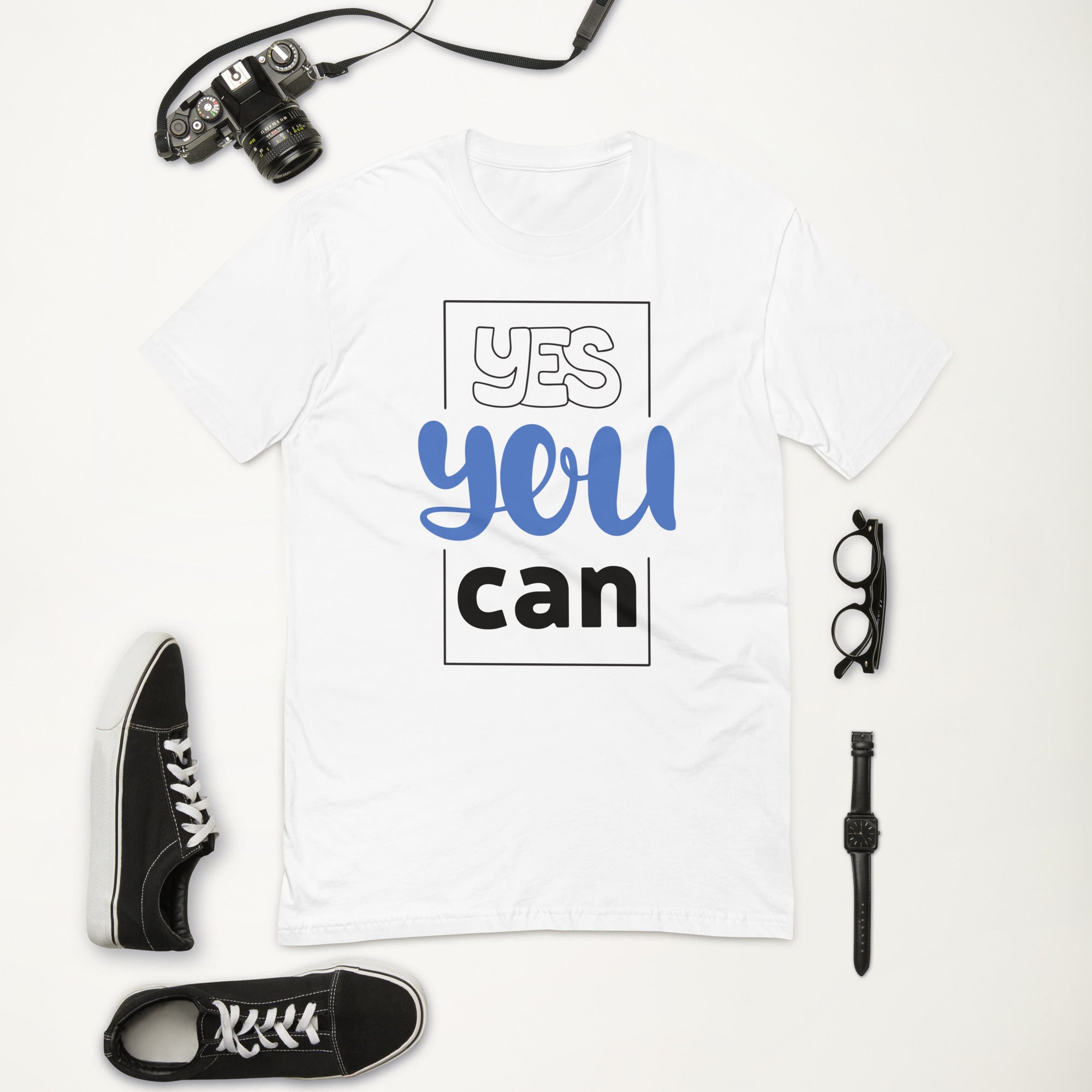 Short Sleeve T-shirt- Motivational Quote Print