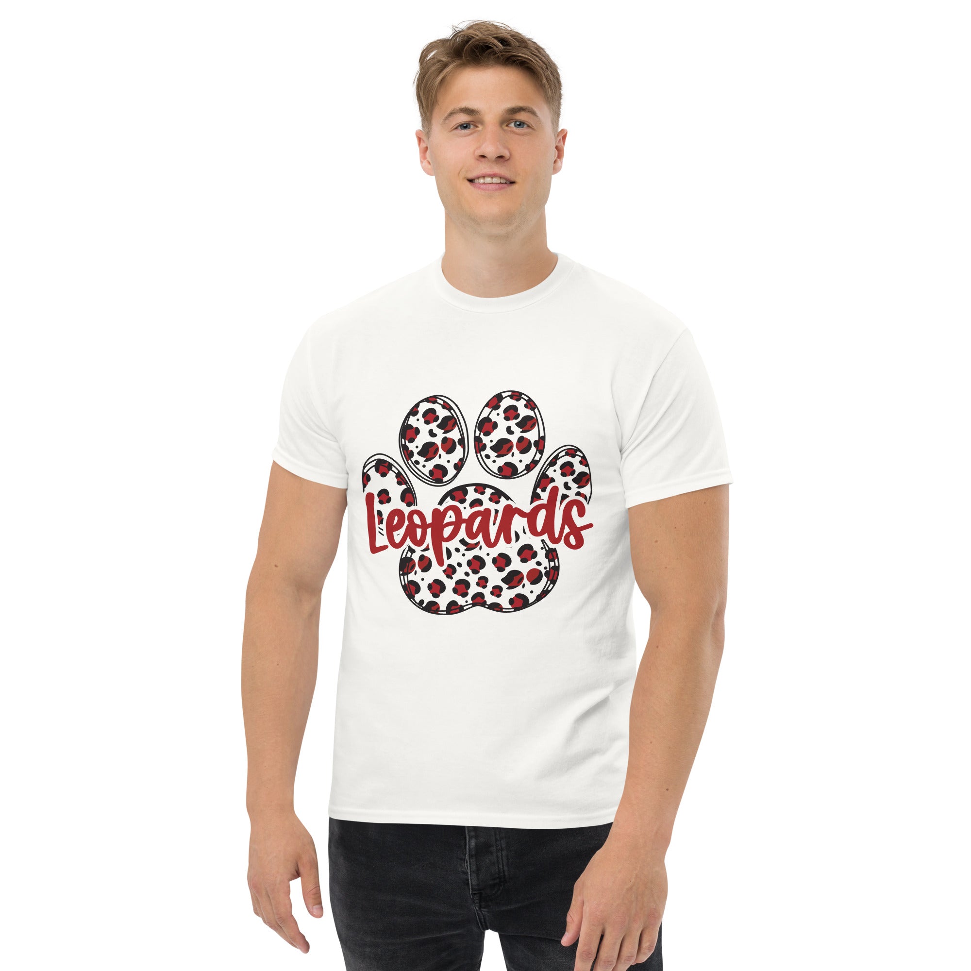 Unisex classic tee- Leopards Footprints Design