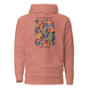 Unisex Hoodie- Flower Print