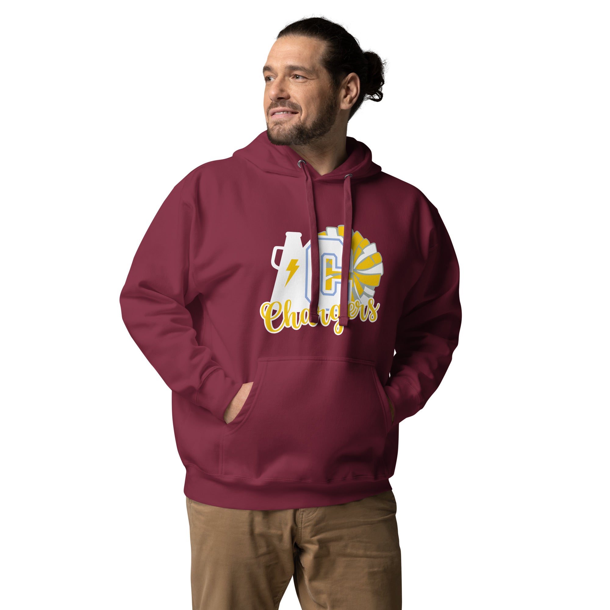 Unisex Hoodie- Charger Print