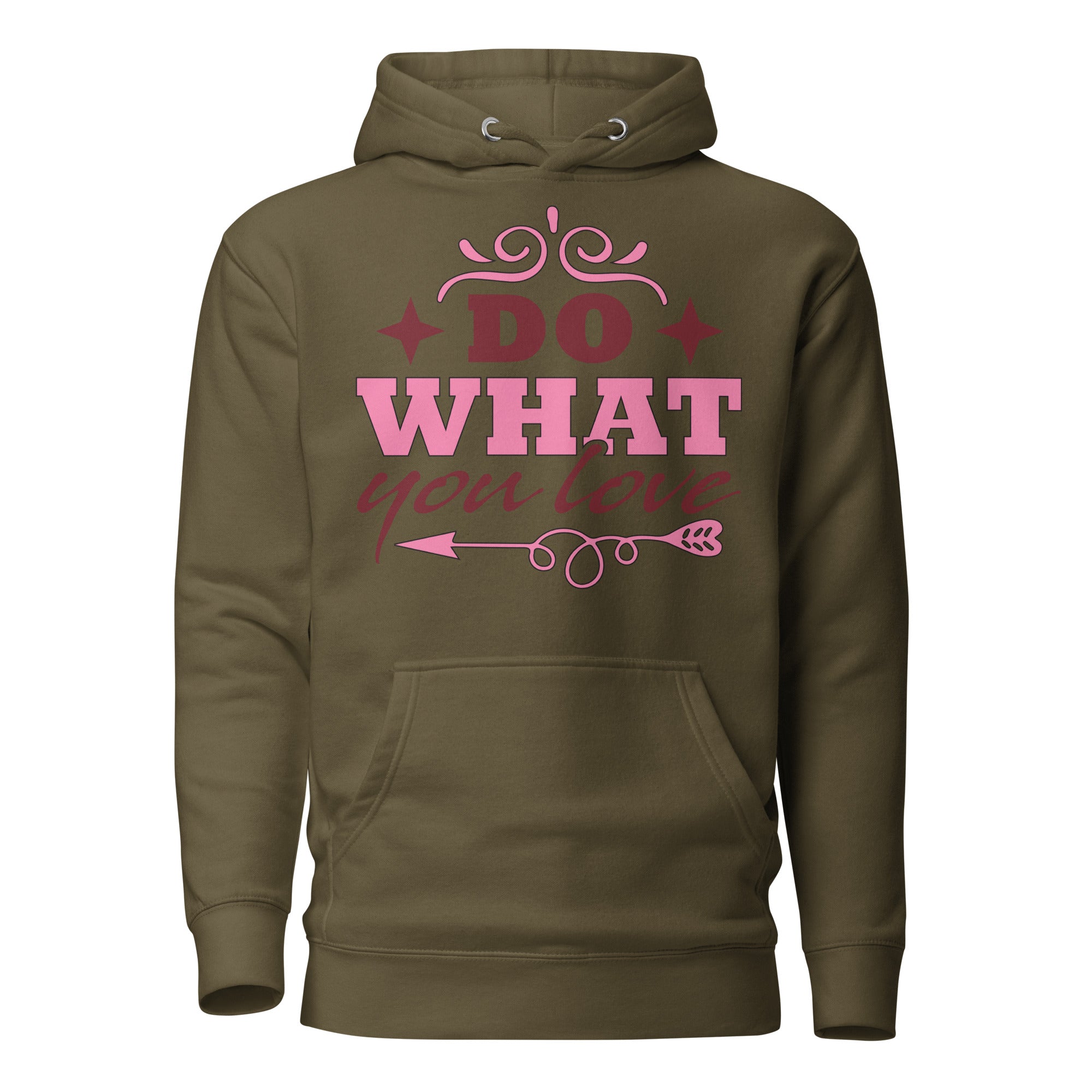 Unisex Hoodie- Motivational Quote Print