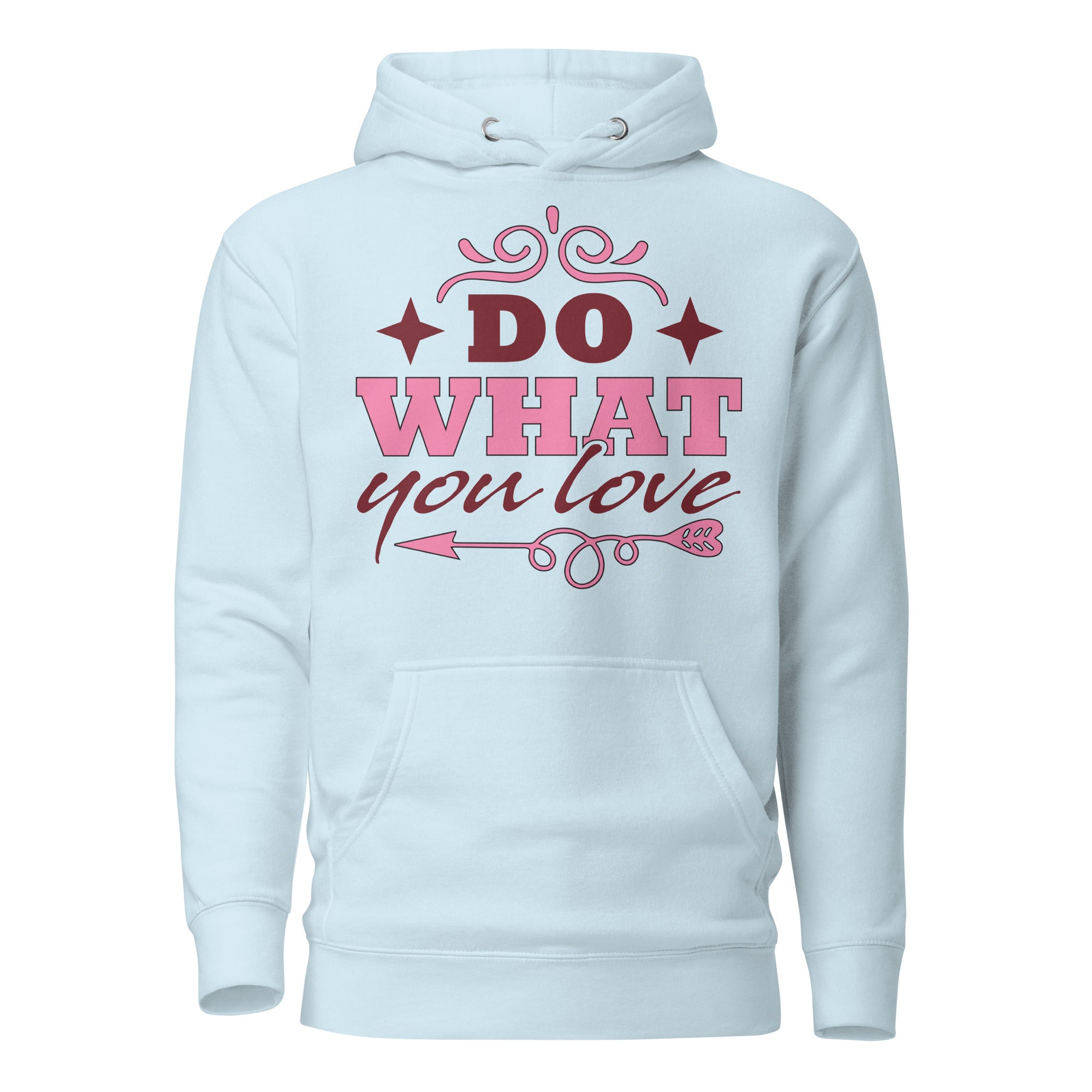 Unisex Hoodie- Motivational Quote Print