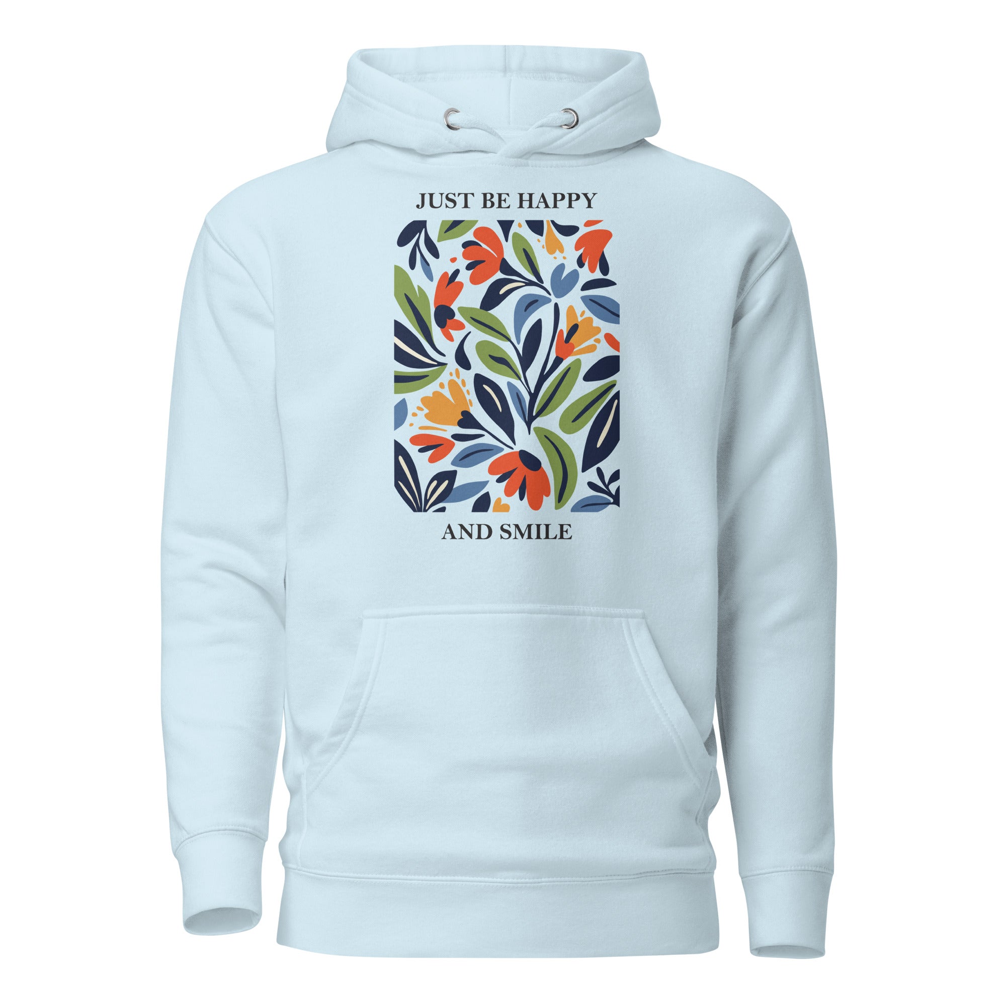 Unisex Hoodie- Flower Print