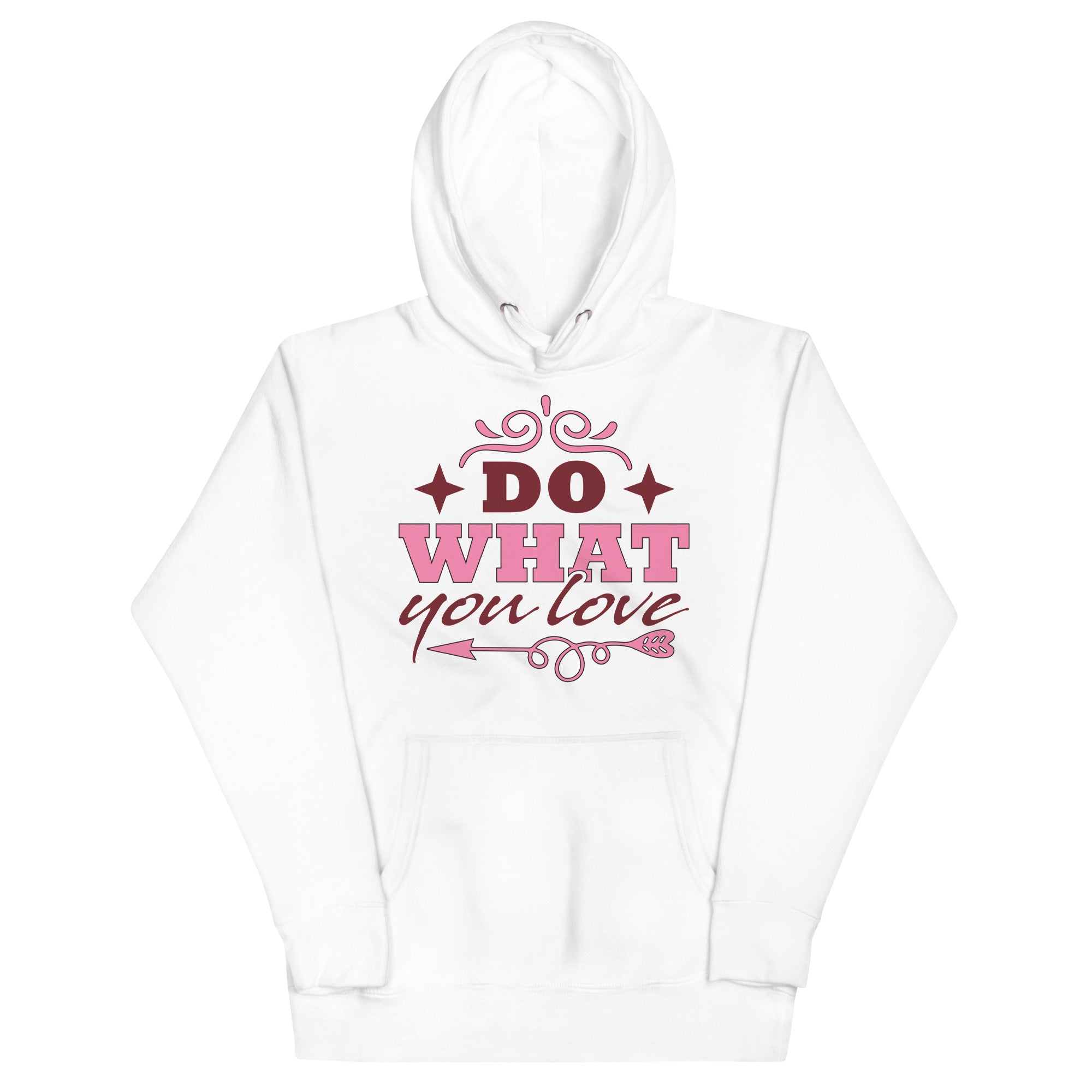 Unisex Hoodie- Motivational Quote Print